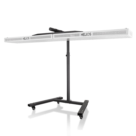 HELIOS PRO Bundle - 2 x 1500w Red Light Theapy Panel + Stand + Table