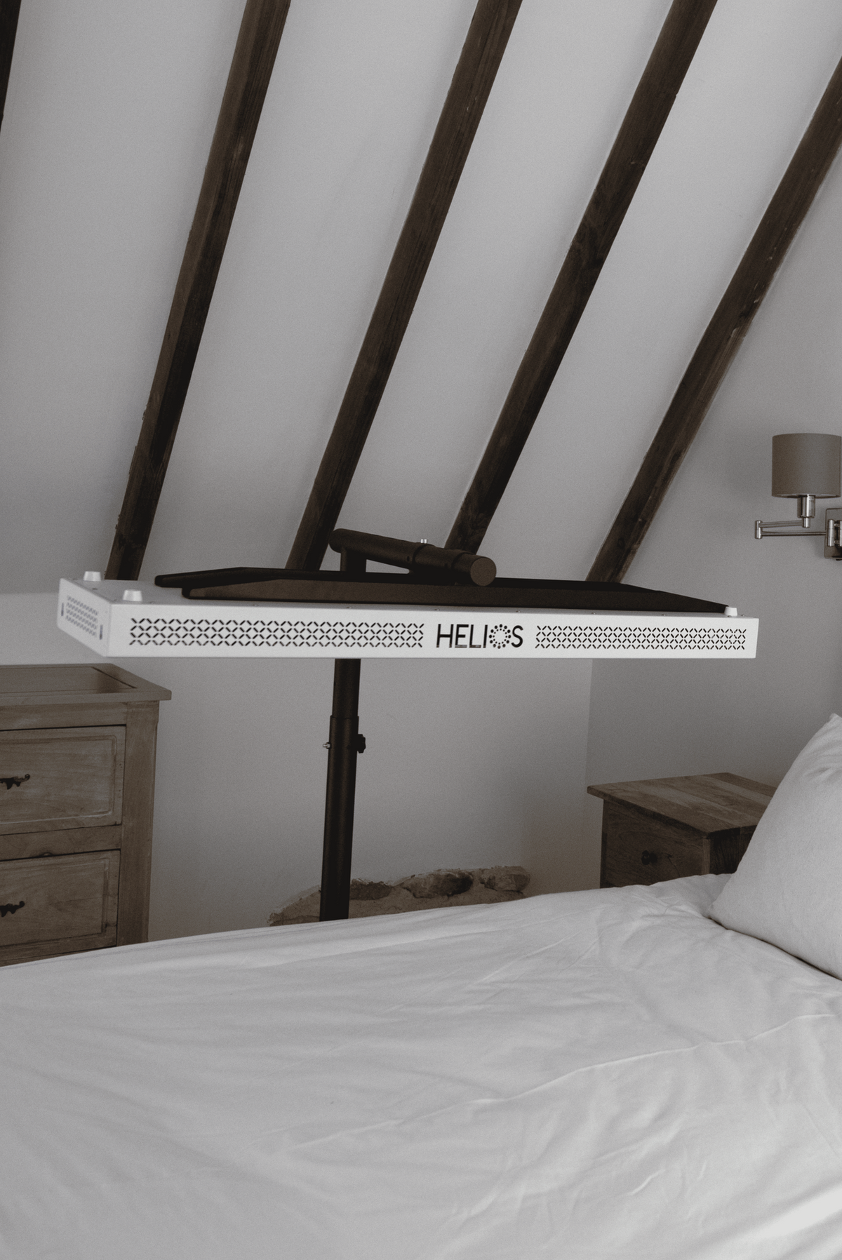 HELIOS PRO Bundle - 2 x 1500w Red Light Therapy Panel + Stand + Table